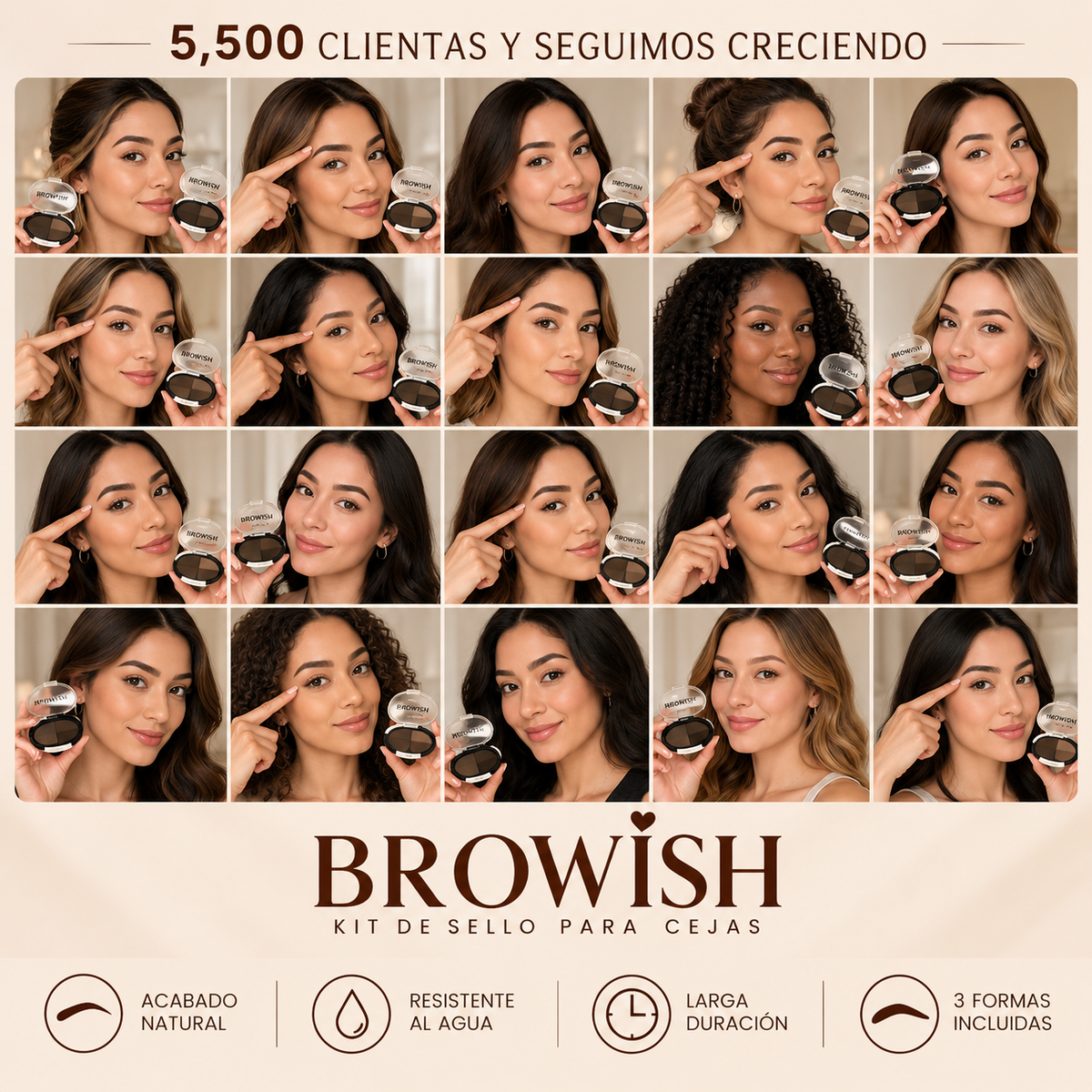 KIT DE SELLO PARA CEJAS