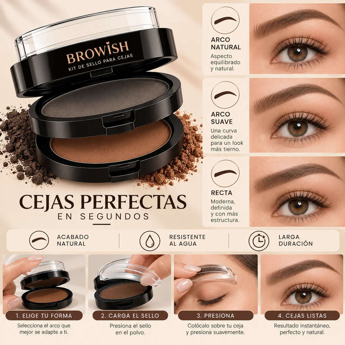 KIT DE SELLO PARA CEJAS