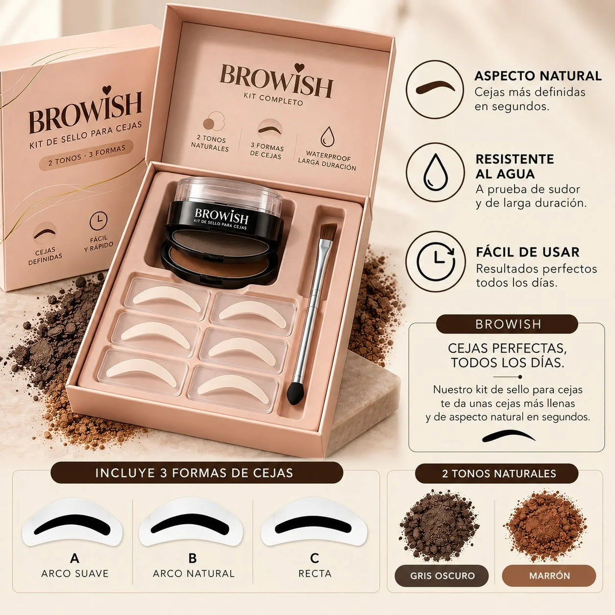 KIT DE SELLO PARA CEJAS